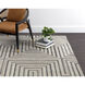 Oslow 168 X 120 inch Beige / Grey Indoor Hand-Tufted Rug, Hand-Tufted